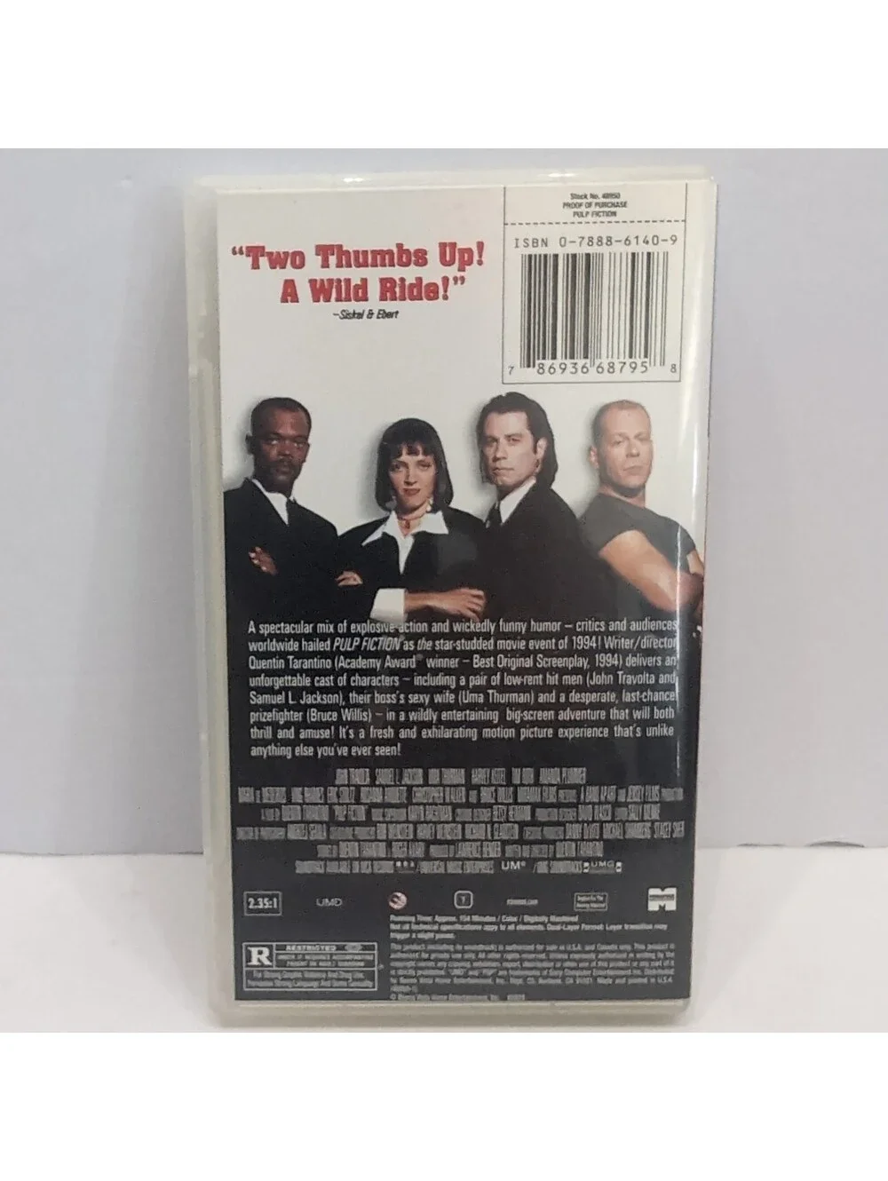 Pulp Fiction UMD-Movie 2005 PSP CIB Complete w/ Scene Selection Tested Works